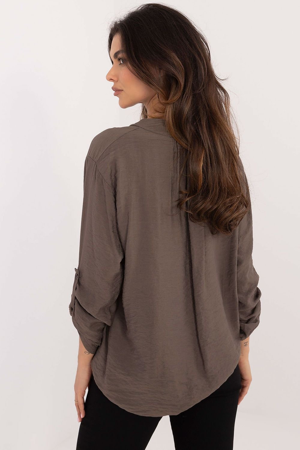 Elegant V-Neck Blouse