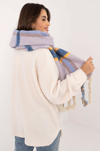 Elegant Scarf - Checkered with Tassels