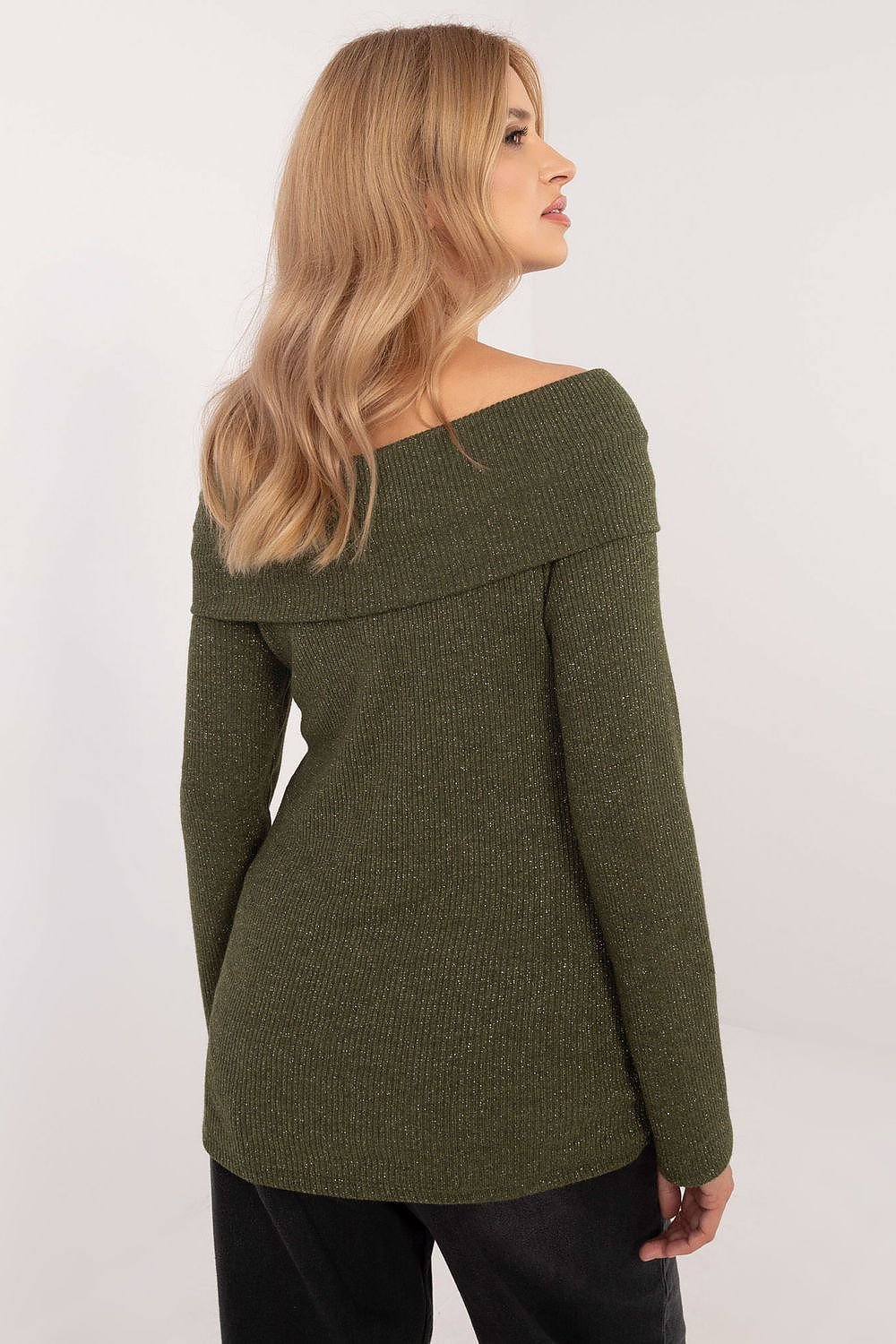 Elegant Off-the-Shoulder Sweater