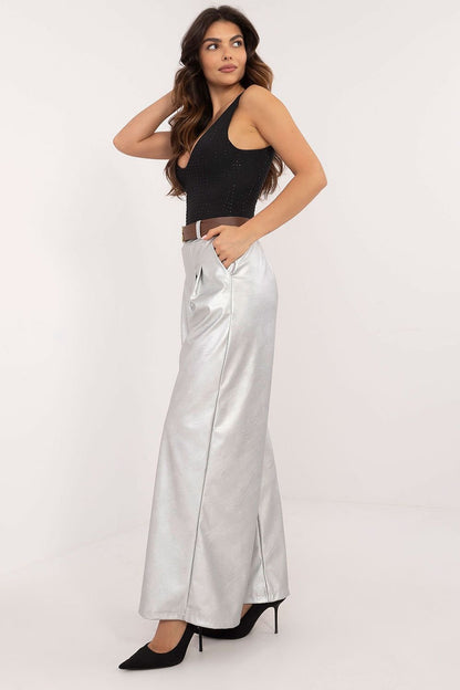 Elegant Eco Leather Trousers