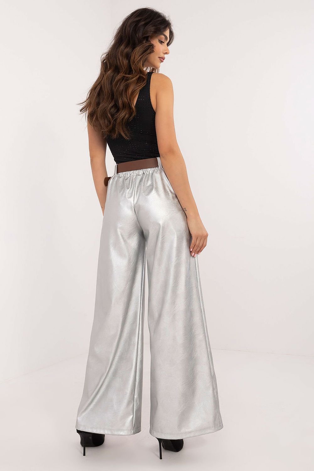 Elegant Eco Leather Trousers