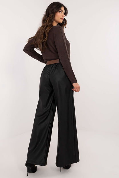 Elegant Eco Leather Trousers