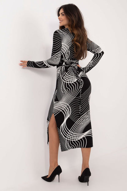 Chic Animal Print Dress