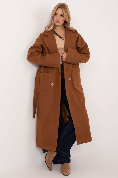 Elegant Belted Coat