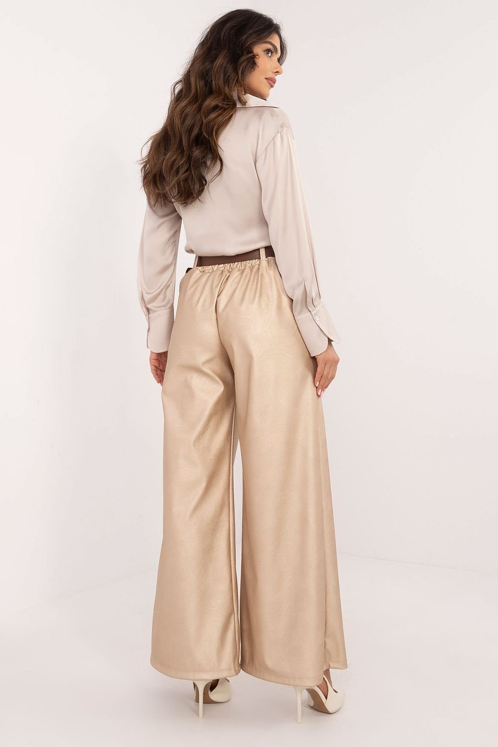 Elegant Eco Leather Trousers