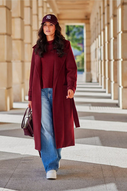 Timeless Waist-Tie Coat