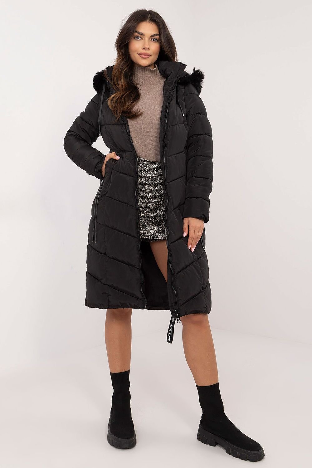 Chic Long Down Jacket