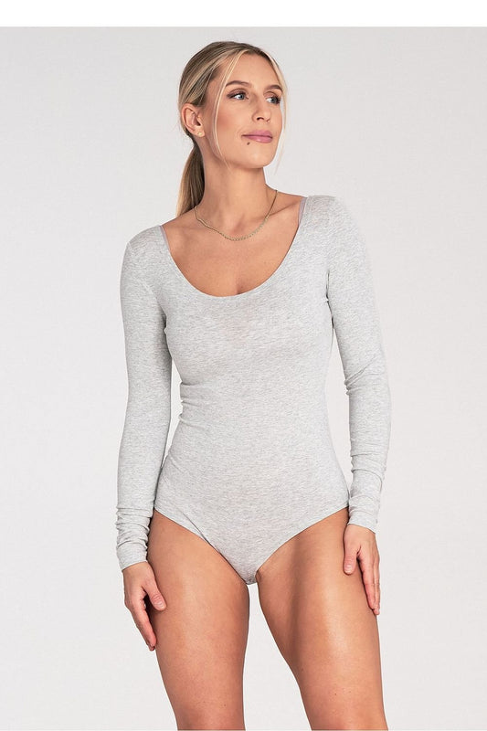 Elegant Long-Sleeved Bodysuit