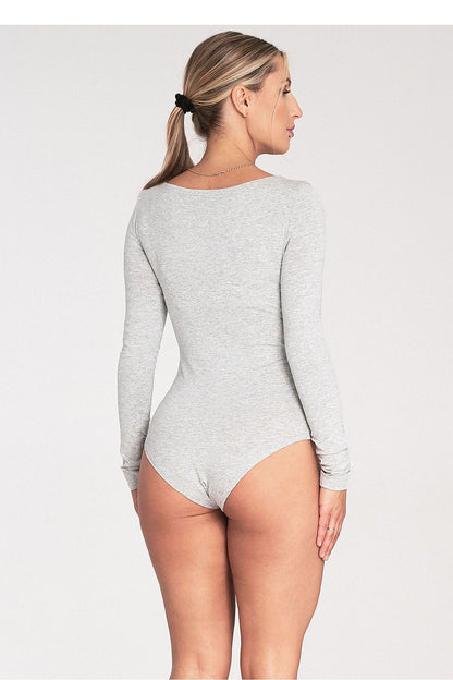 Elegant Long-Sleeved Bodysuit