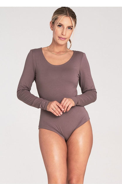 Elegant Long-Sleeved Bodysuit