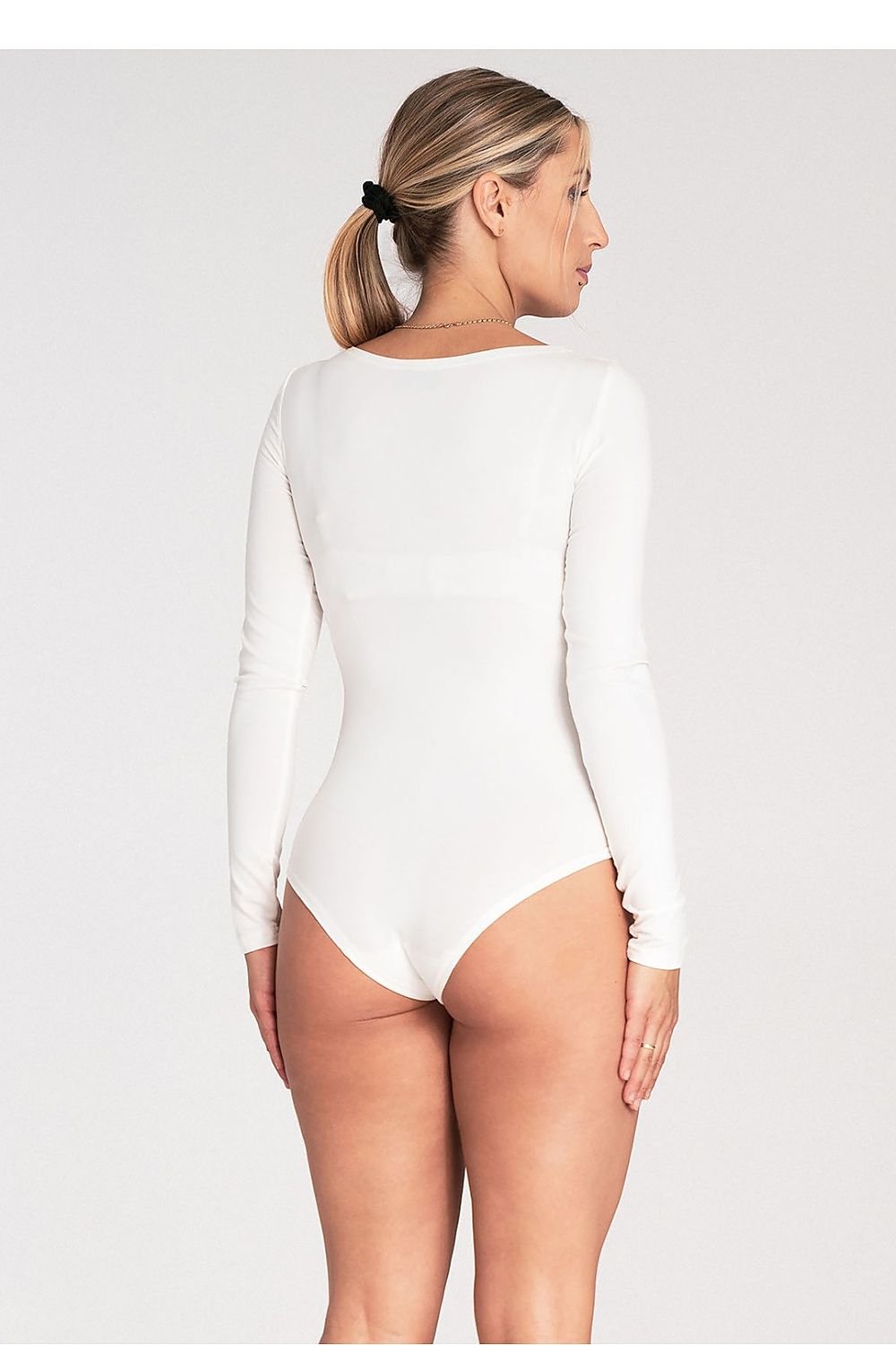 Elegant Long-Sleeved Bodysuit