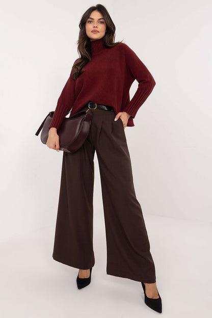 Sophisticated Wide-Leg Trousers