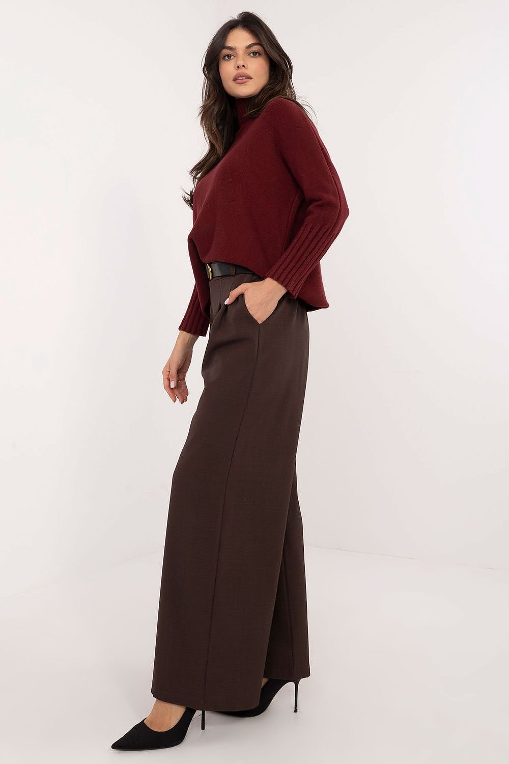 Sophisticated Wide-Leg Trousers