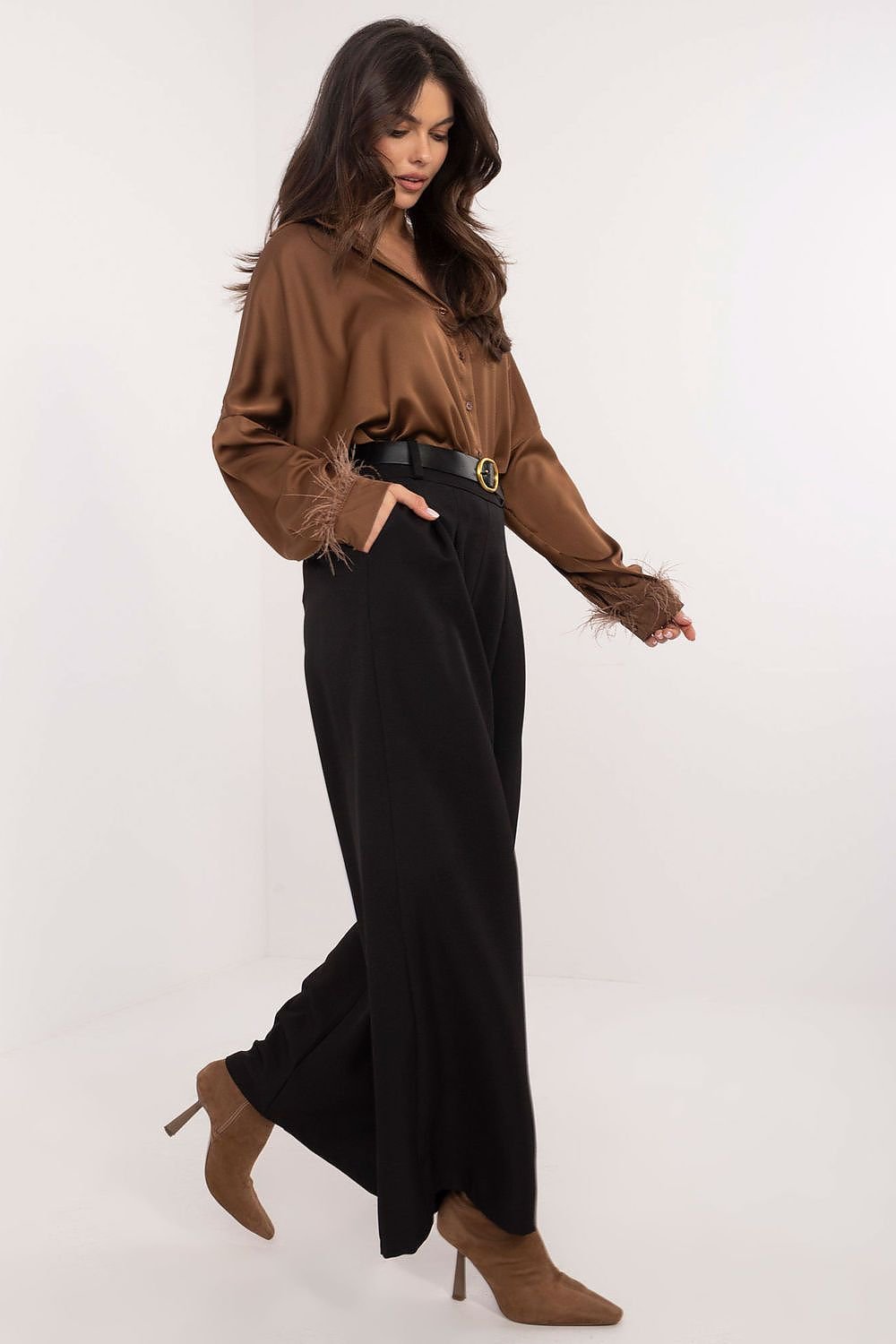 Sophisticated Wide-Leg Trousers