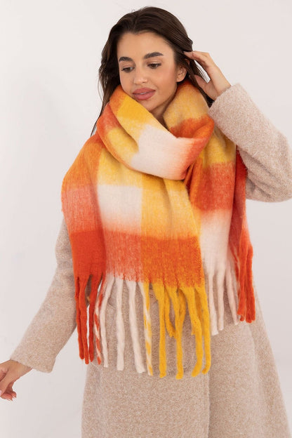 Elegant Check Scarf