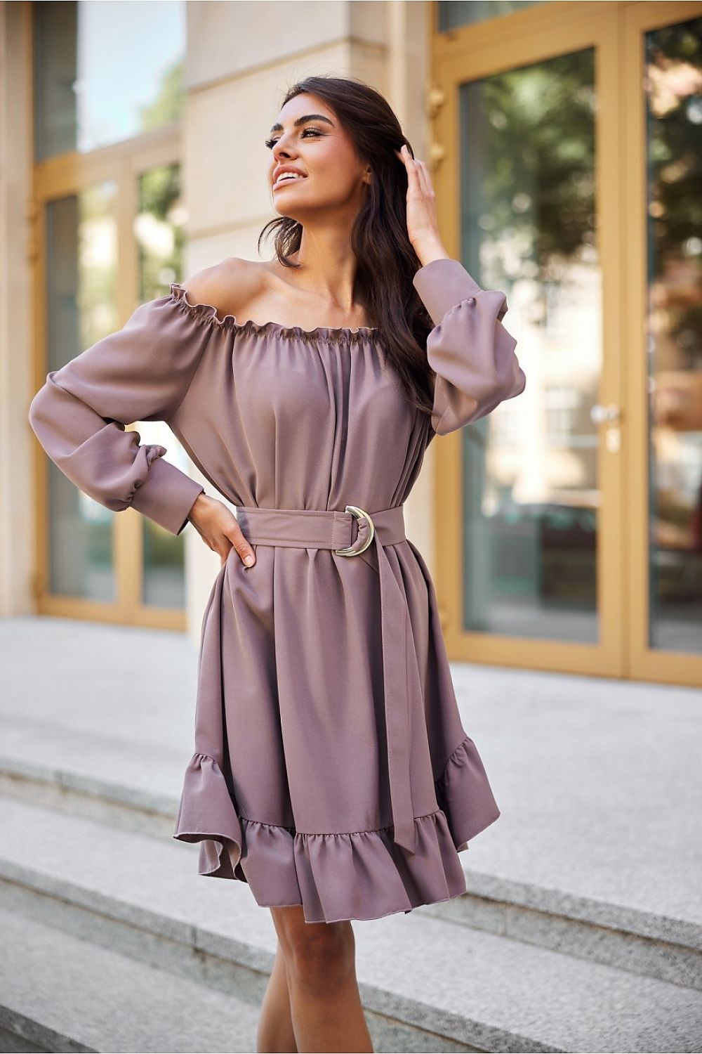 Trapeze Ruffle Daydress