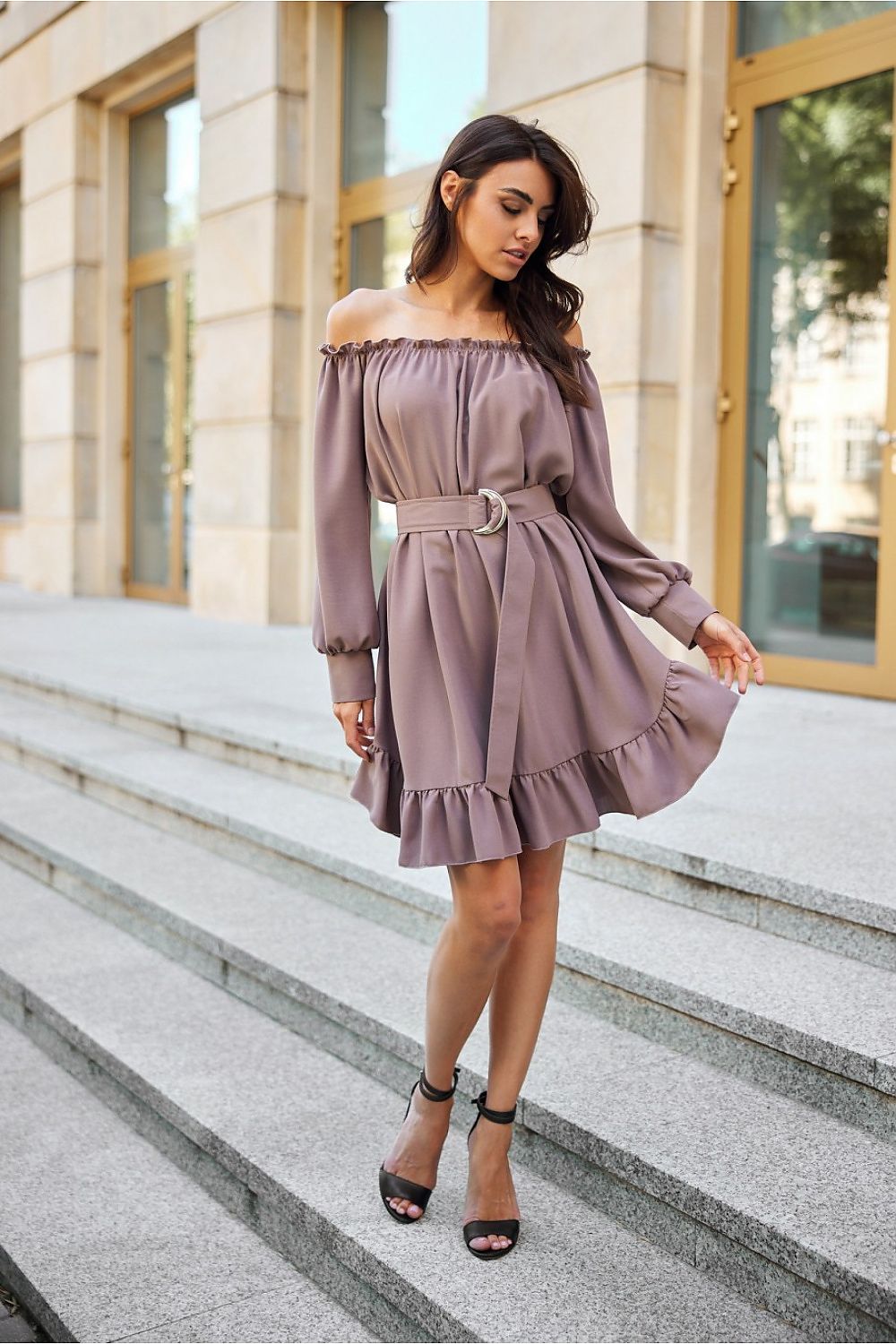 Trapeze Ruffle Daydress