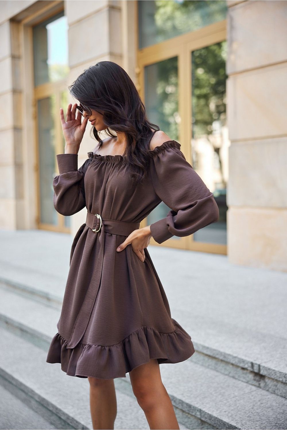 Trapeze Ruffle Daydress