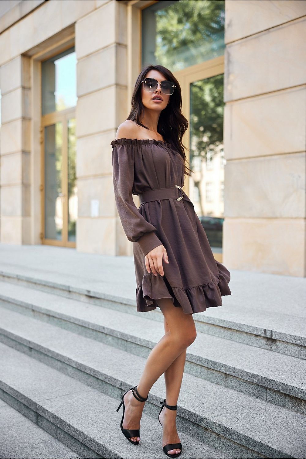 Trapeze Ruffle Daydress