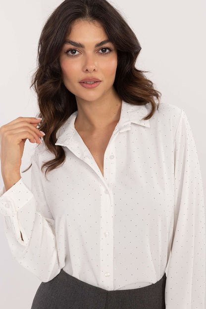 Elegant Rhinestone Shirt