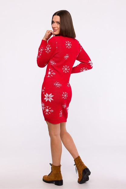 Charming Holiday Sweater Dress