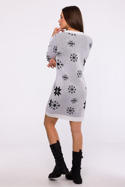 Charming Holiday Sweater Dress