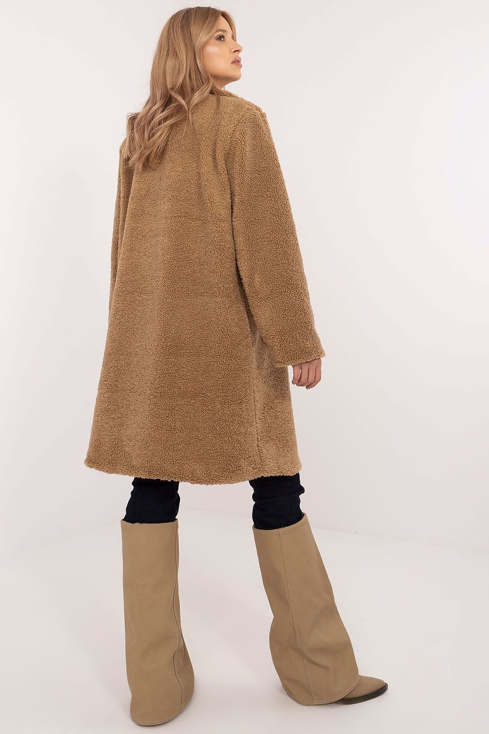 Elegant Knee-Length Coat