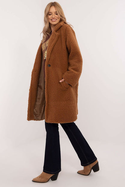 Elegant Knee-Length Coat