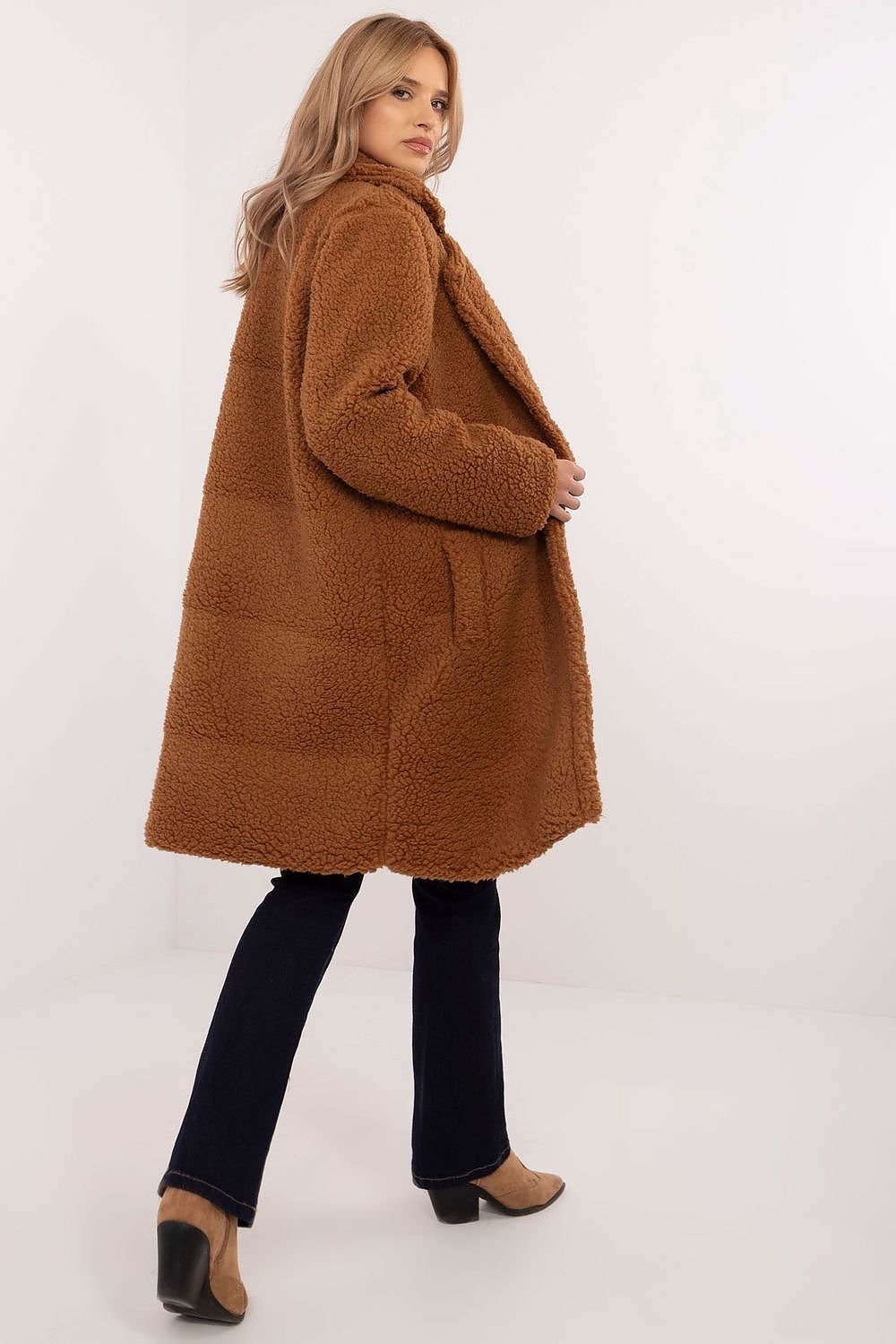 Elegant Knee-Length Coat