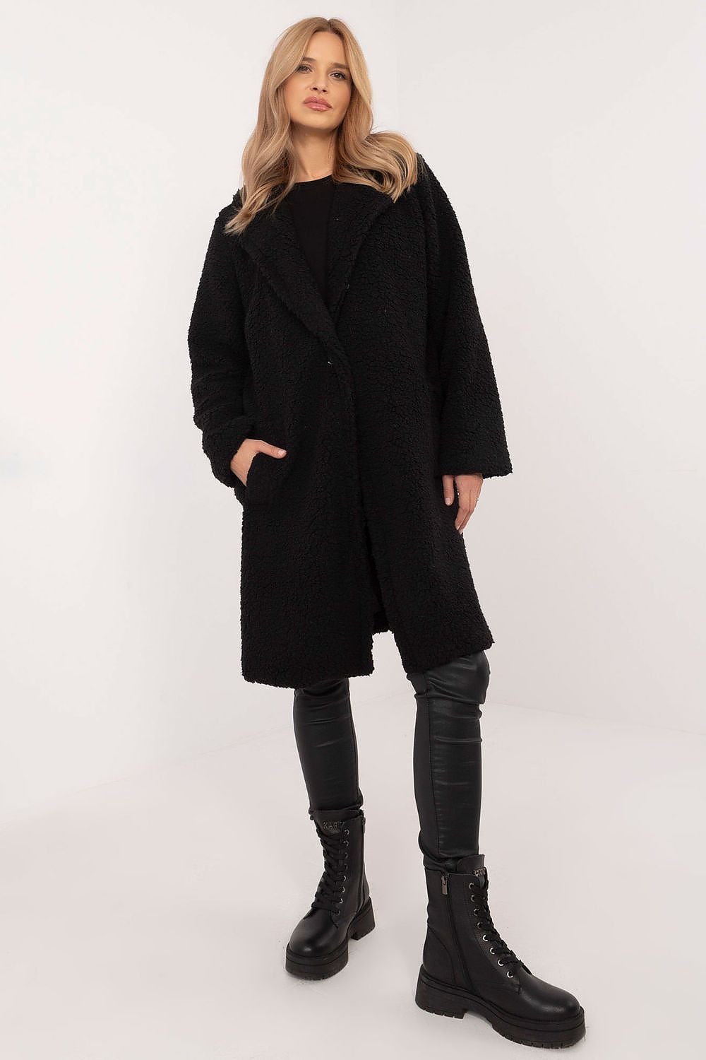 Elegant Knee-Length Coat