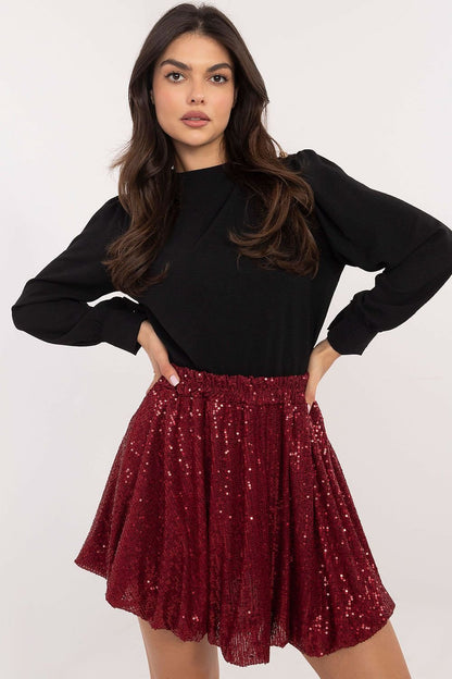 Radiant Sequined Mini Skirt