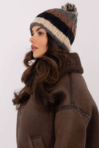 Chic Pom-Pom Winter Beanie