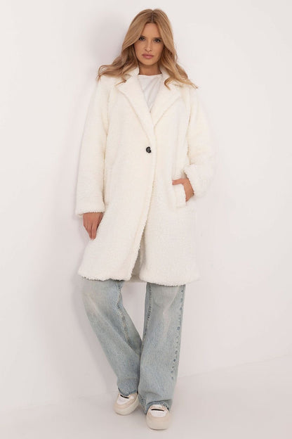 Elegant Knee-Length Coat