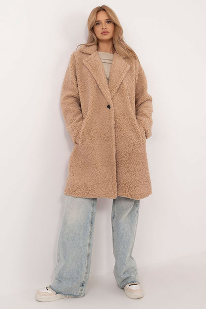 Elegant Knee-Length Coat