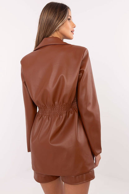 Chic Eco-Leather Jacket