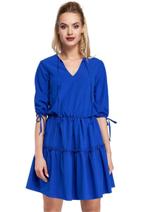 Boho Airy Ruffle Dress