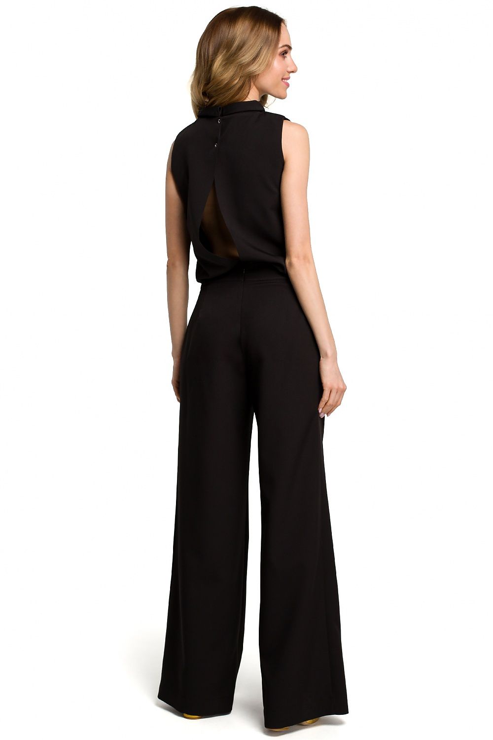 Slit Back Elegant Trouser Suit