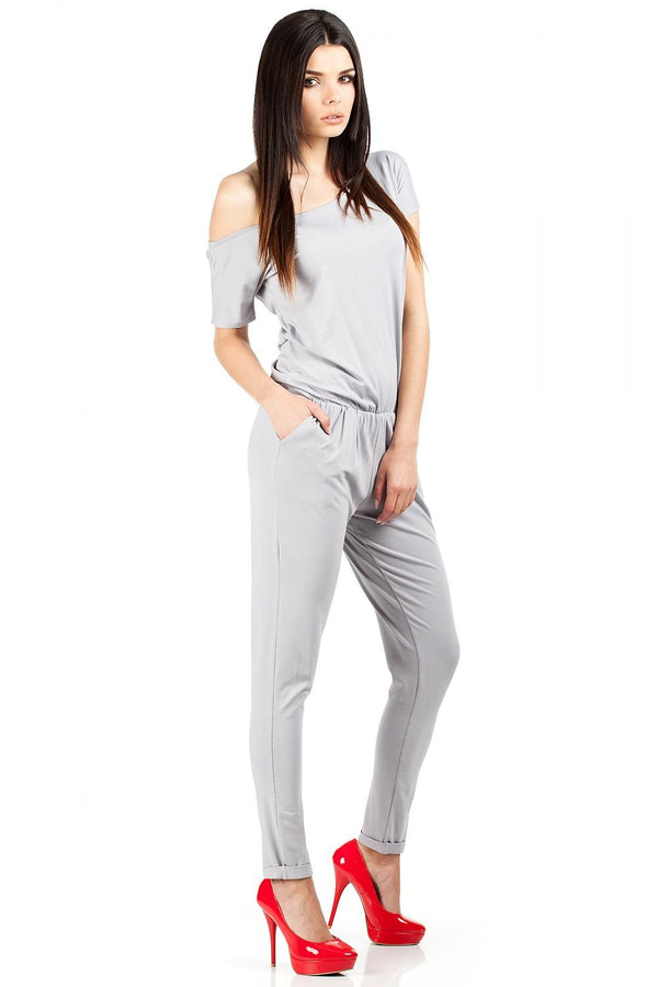 Stretchy Tapered Leg Overalls