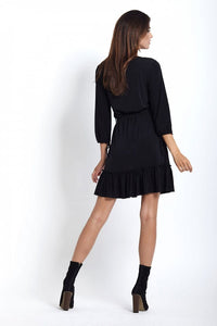 Romantic Frill Daydress with Belt