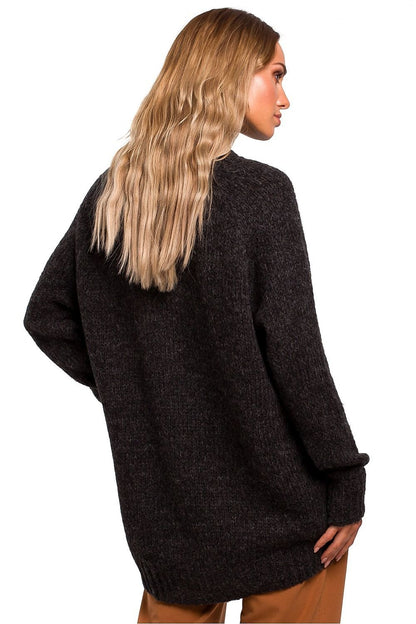 Asymmetrical Ribbed Sweater