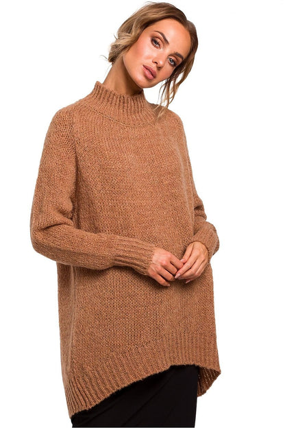 Asymmetrical Ribbed Sweater