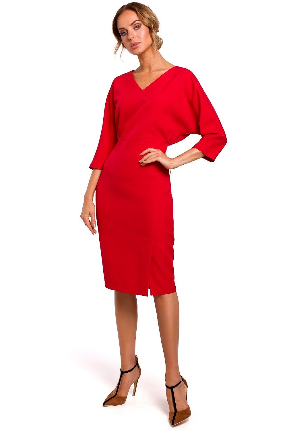 Flattering V-Neck Daydress