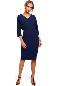 Flattering V-Neck Daydress