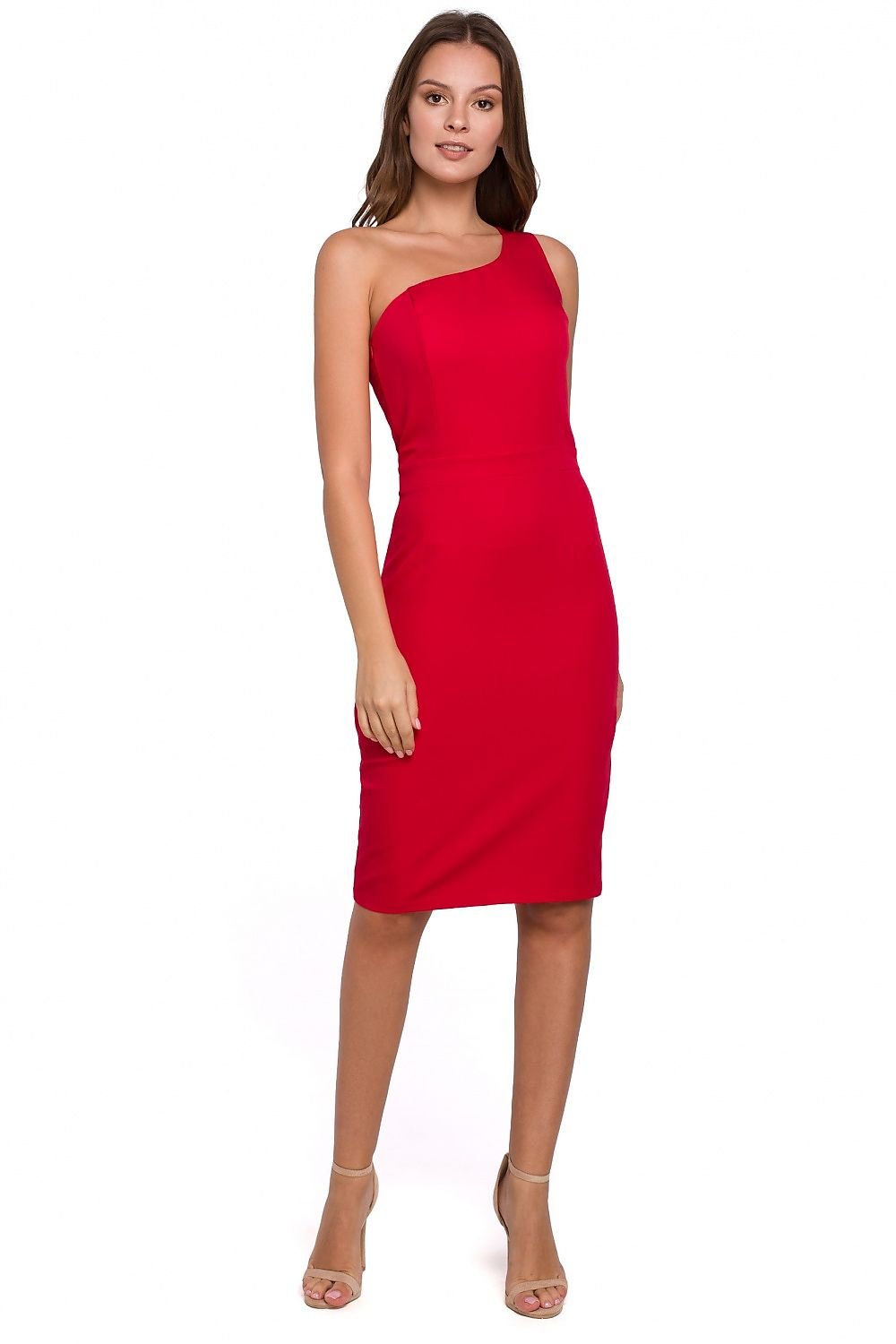 Chic One Shoulder Pencil Dress - MICHELLE&KENZA