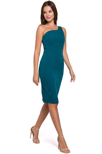 Chic One Shoulder Pencil Dress