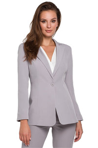 Slim-Fit Buttoned Blazer