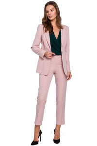 Slim-Fit Buttoned Blazer