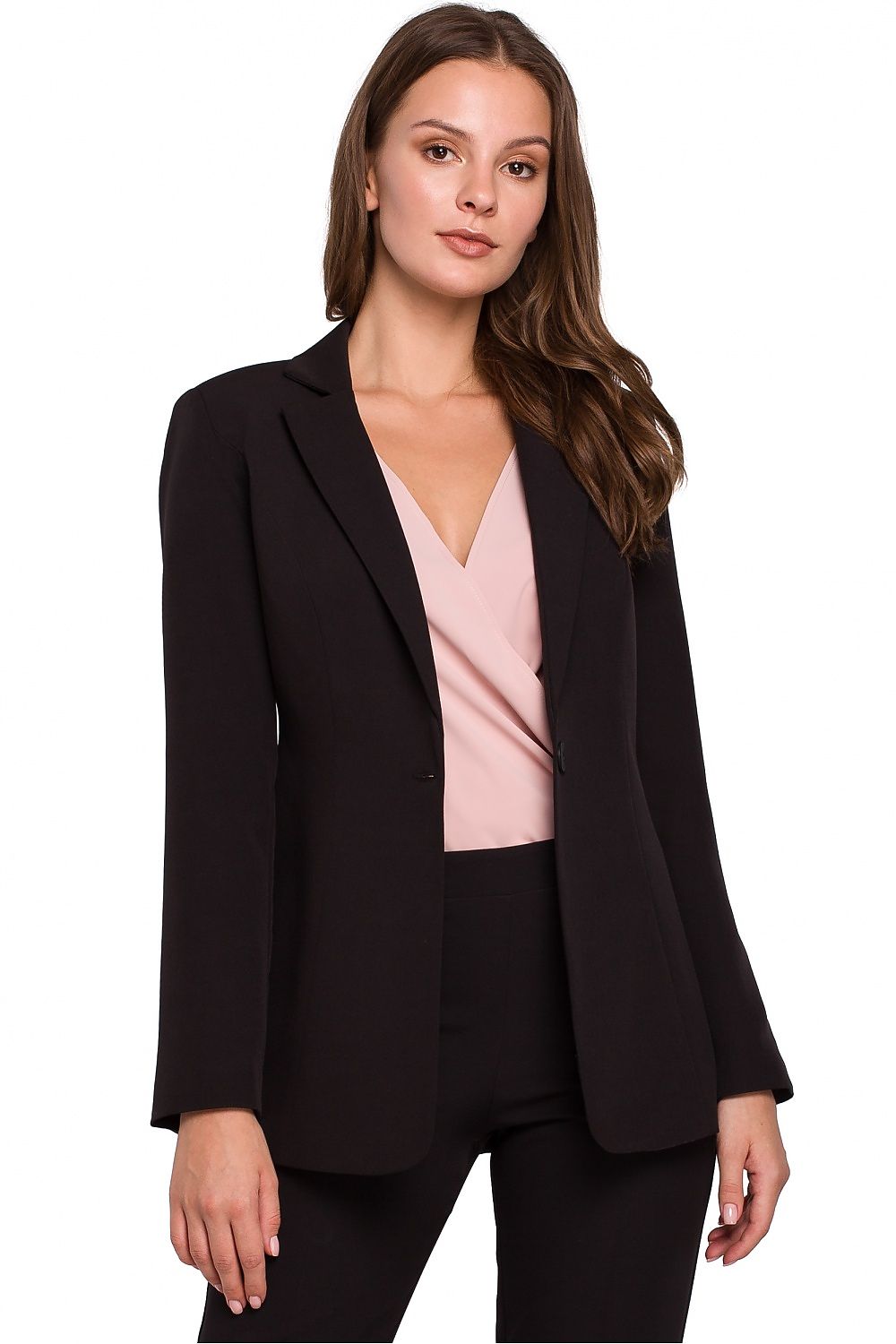 Slim-Fit Buttoned Blazer