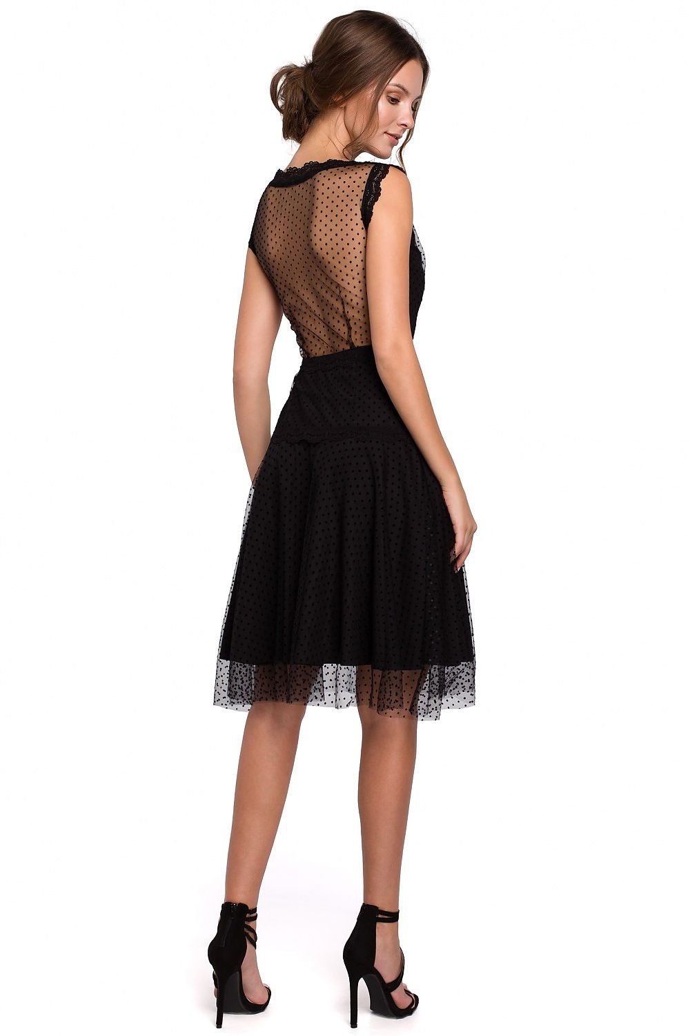 Translucent Sheer Cocktail Dress