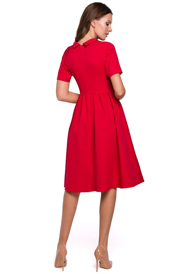 Chic Flared Waist Daydress